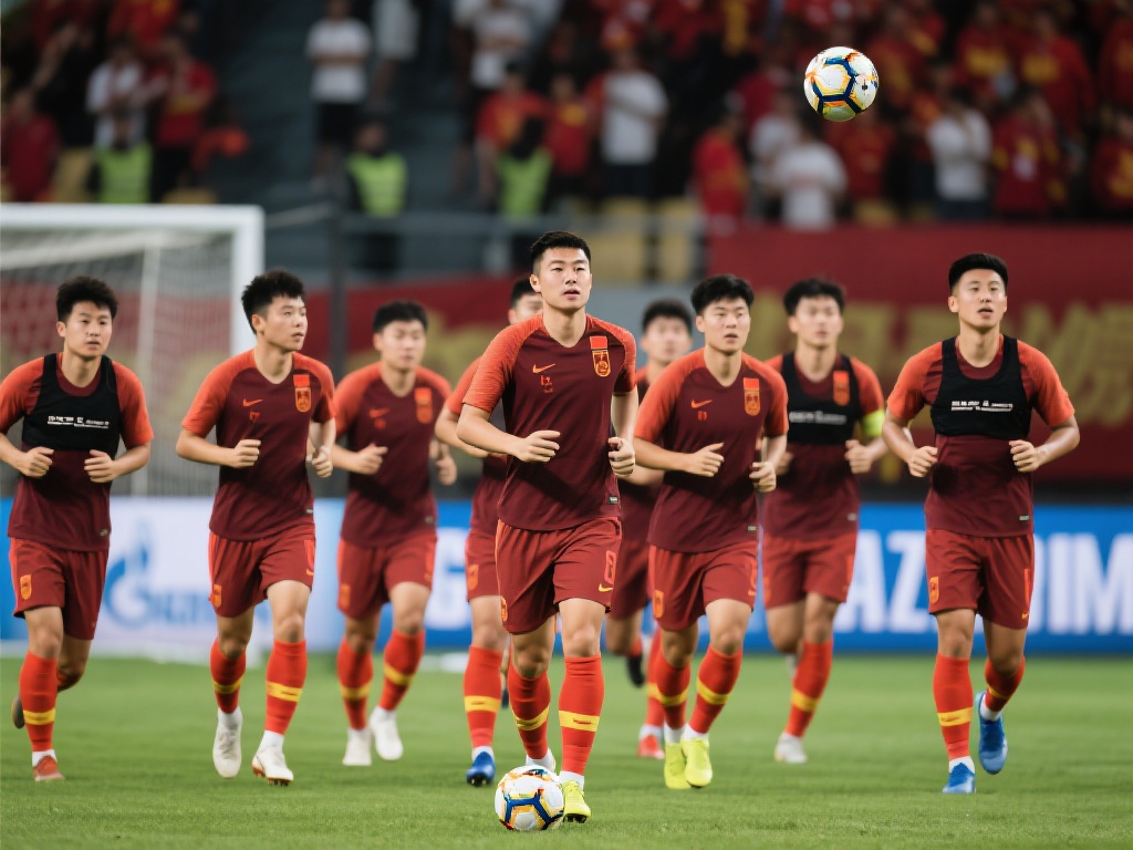 为冲击世界杯,中国足球队全力备战预选赛 前言:
近年来,中国足球队在国际赛场上