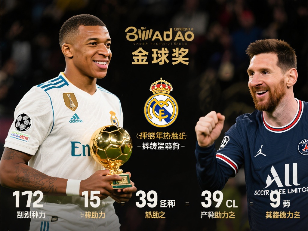 金球奖赔率更新:姆巴佩领跑,贝林终冲第二,梅西与C罗位列后排 前言:金球奖热度空前,赔率背后展现深意