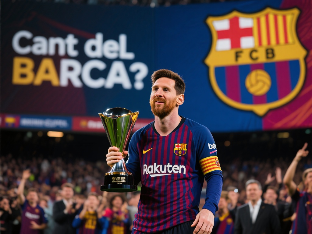 梅西颁奖背景音乐揭秘 不仅是国家队赛事,在巴萨时期,梅西的领奖