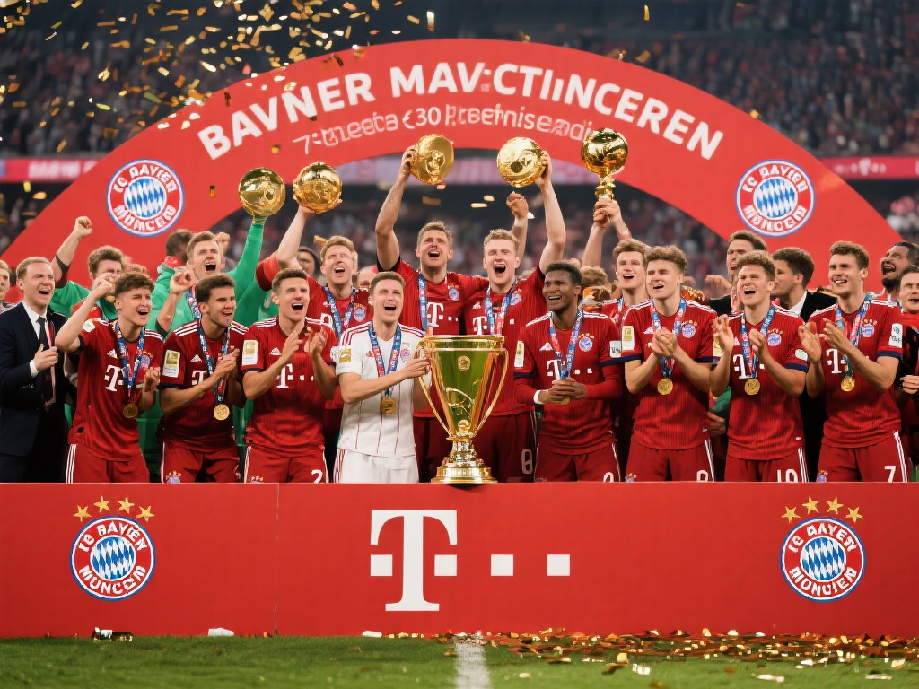 德甲夺冠球队全回顾 提到德甲冠军,就不得不提到拜仁慕尼黑这支